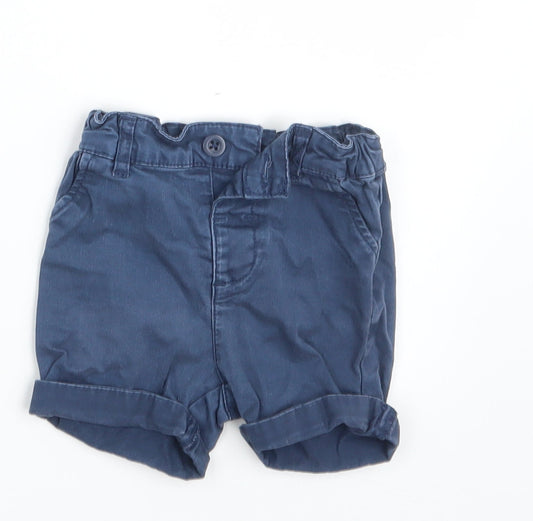 MAX Baby Blue  Denim Cropped Trousers Size 12-18 Months  - Waist 18in