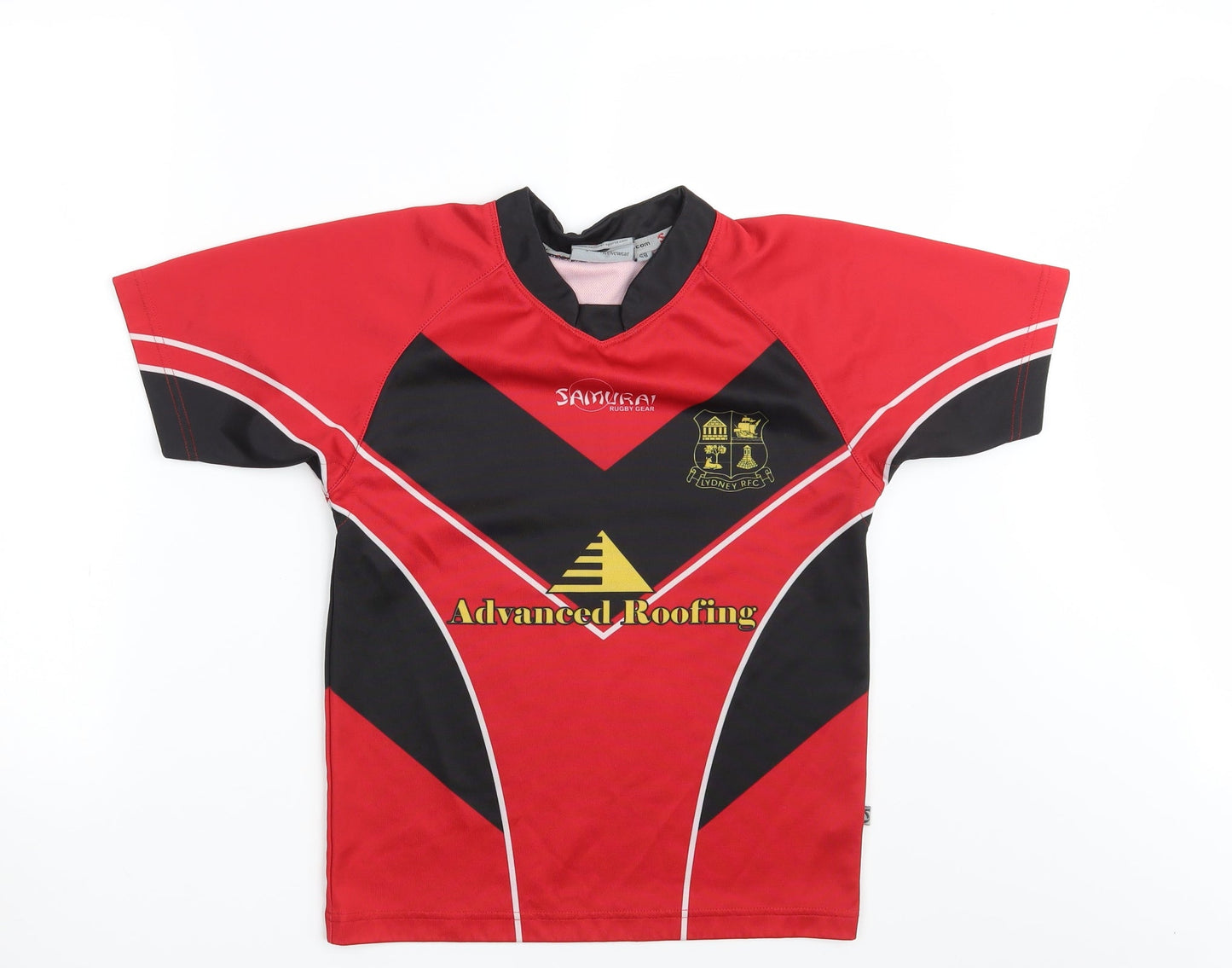 Samurai Boys Red   Basic T-Shirt Size S