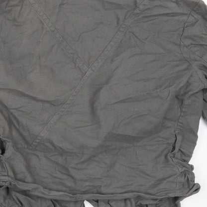 Warehouse Womens Grey   Jacket Coat Size 12