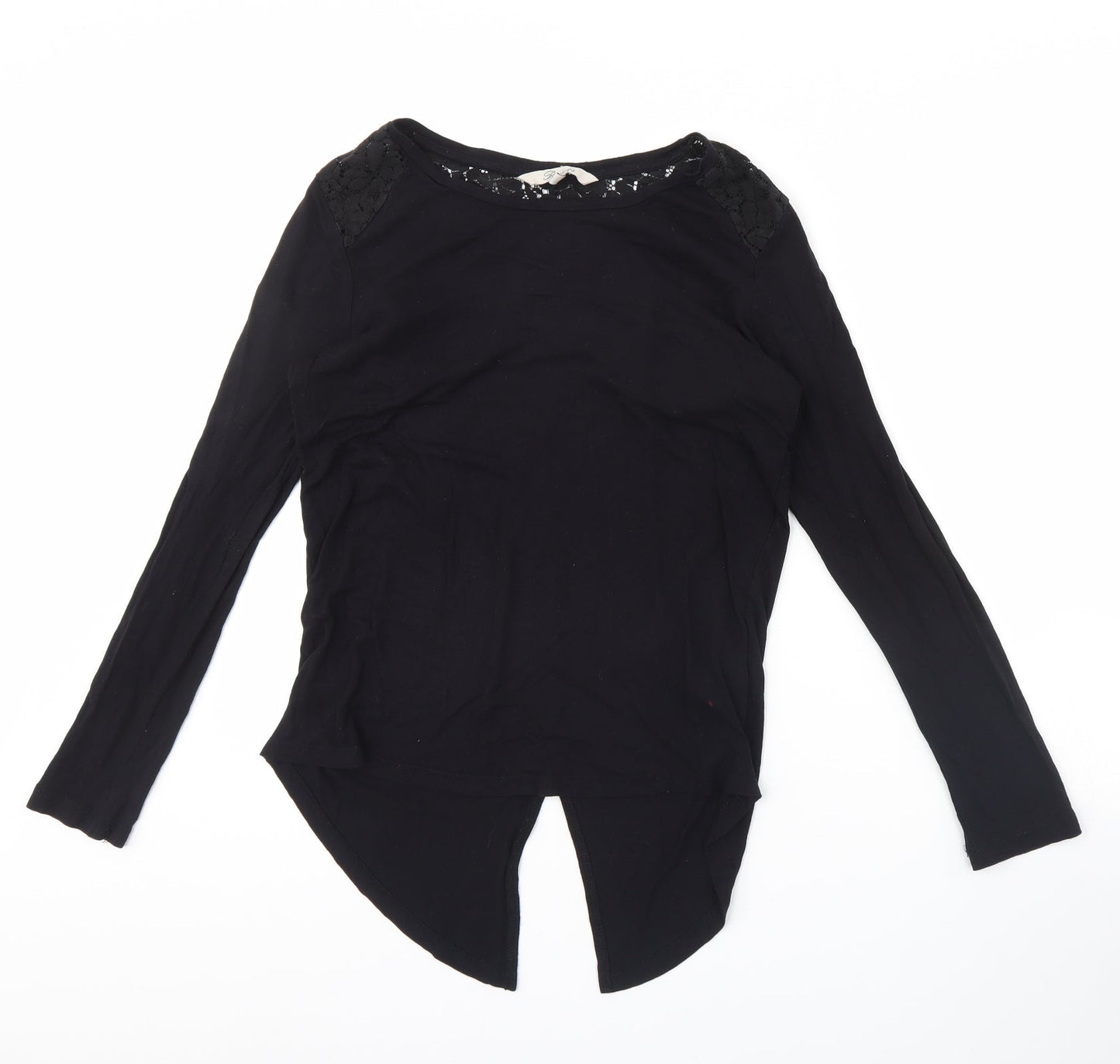 Peacocks Womens Black   Basic Blouse Size 8