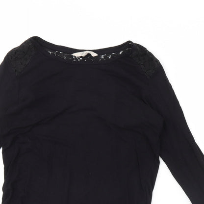 Peacocks Womens Black   Basic Blouse Size 8