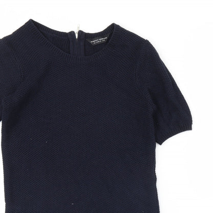 Preloved Dorothy Perkins Womens Blue   Pullover Jumper Size 10 - Detail