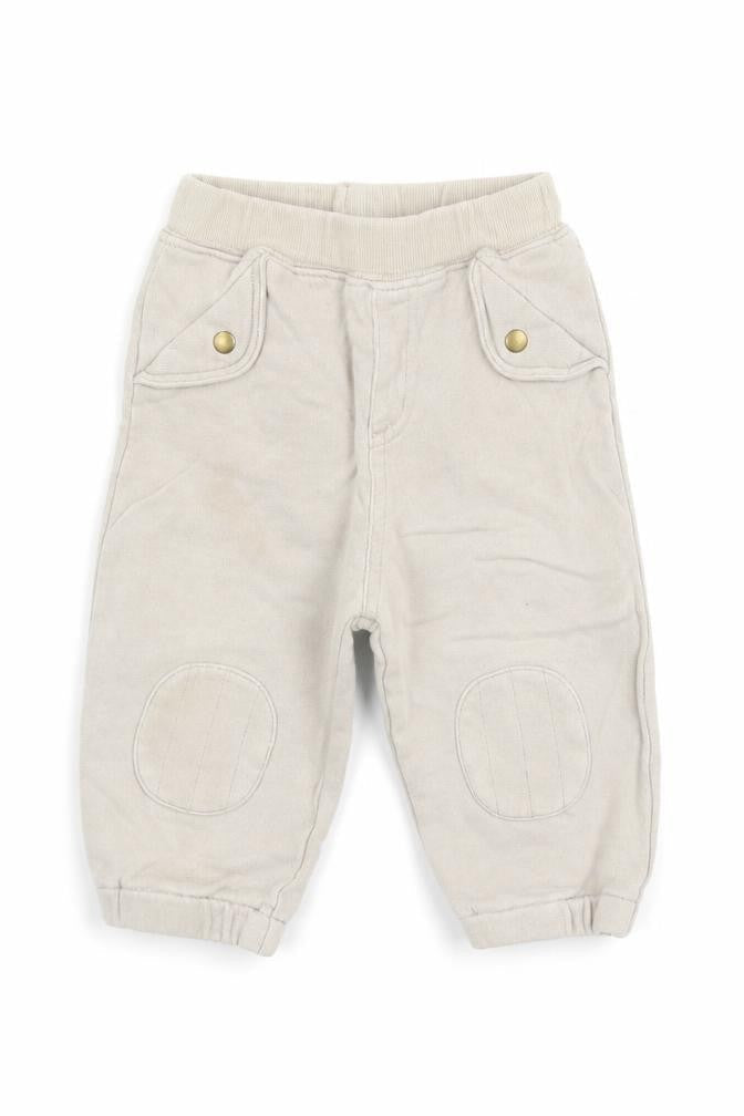 Next Baby Beige   Jogger Trousers Size 9 Months