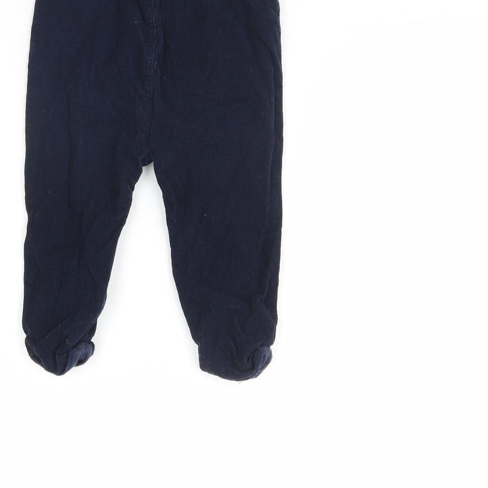TU Baby Blue  Corduroy Jogger Trousers Size 9 Months