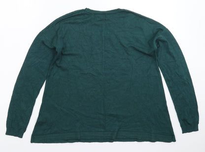 Atmosphere Womens Green  Knit Pullover Jumper Size 12