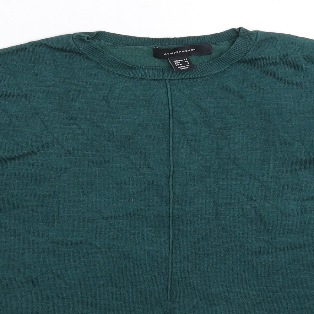 Atmosphere Womens Green  Knit Pullover Jumper Size 12