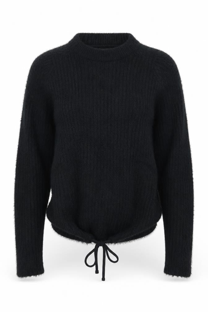 rue21 Womens Black  Knit Pullover Jumper Size S