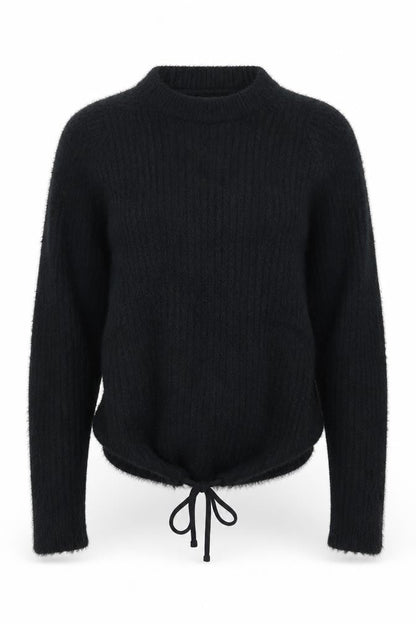 rue21 Womens Black  Knit Pullover Jumper Size S