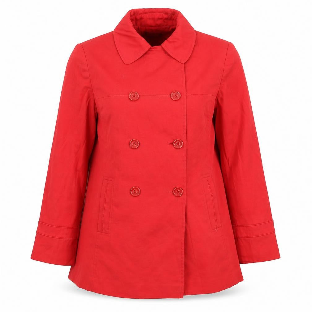 George Womens Red   Jacket  Size 14