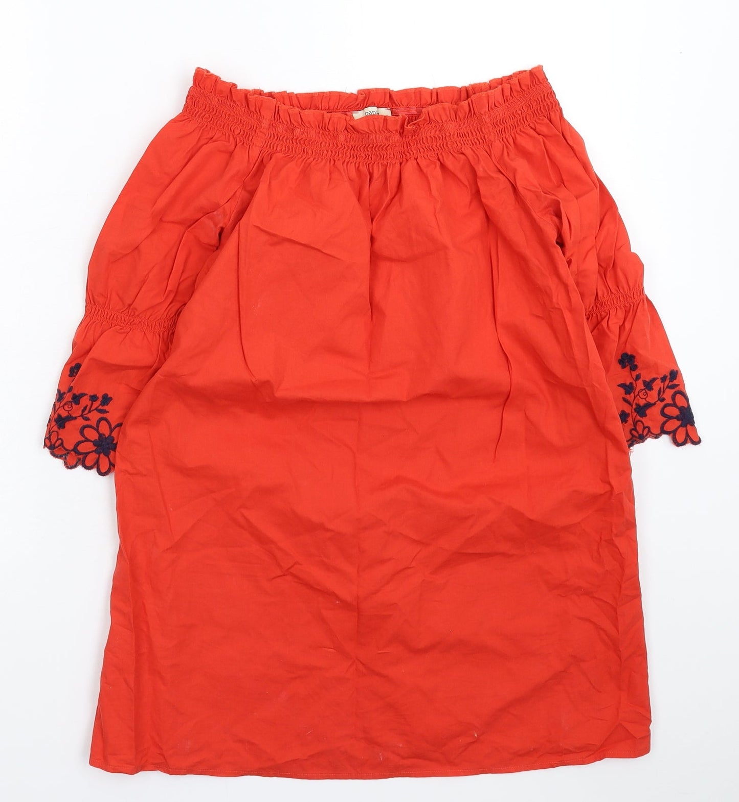 Papaya Womens Red   Basic Blouse Size 8