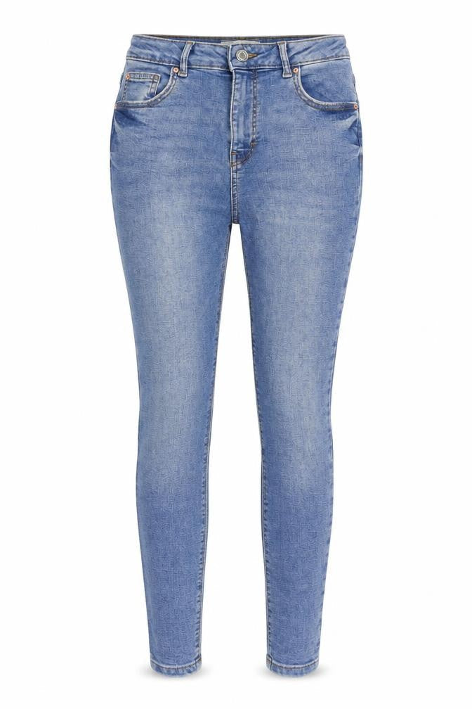 Denim & Co. Womens Blue  Denim Skinny Jeans Size 10 L25 in