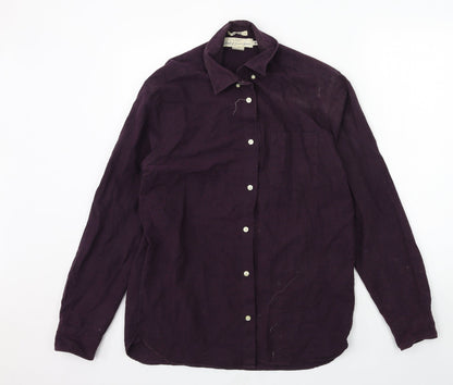 H&M Mens Purple    Button-Up Size M