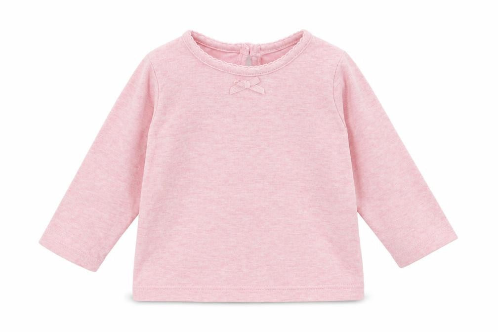 George Girls Pink  Jacquard Basic T-Shirt Size 3-6 Months