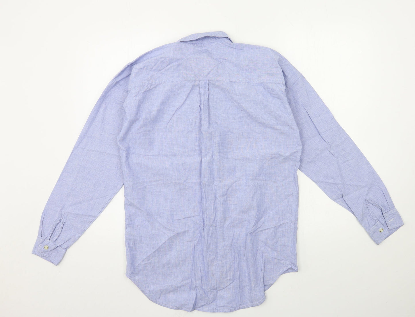 NEXT Womens Blue   Basic Button-Up Size 8