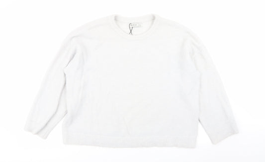 Stradivarius Womens Grey   Pullover Jumper Size 8
