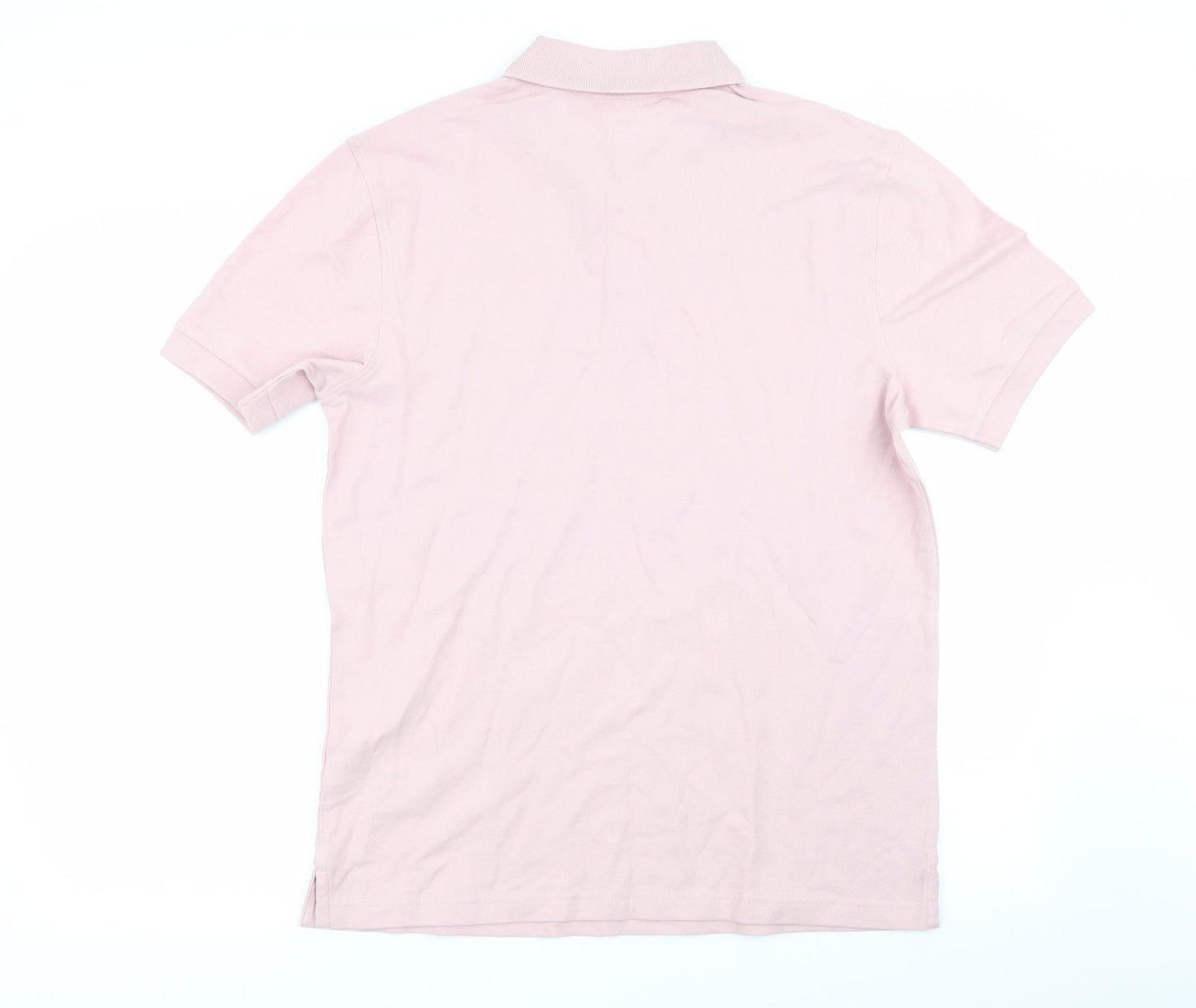 M&S Mens Pink    Polo Size M