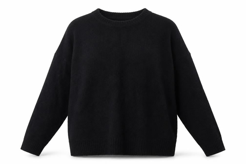 Preworn Womens Black   Pullover Jumper Size L
