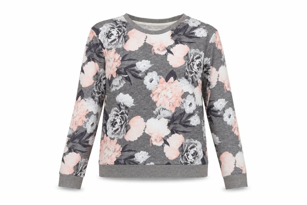 F&F  Womens Multicoloured Floral  Pullover Jumper Size S