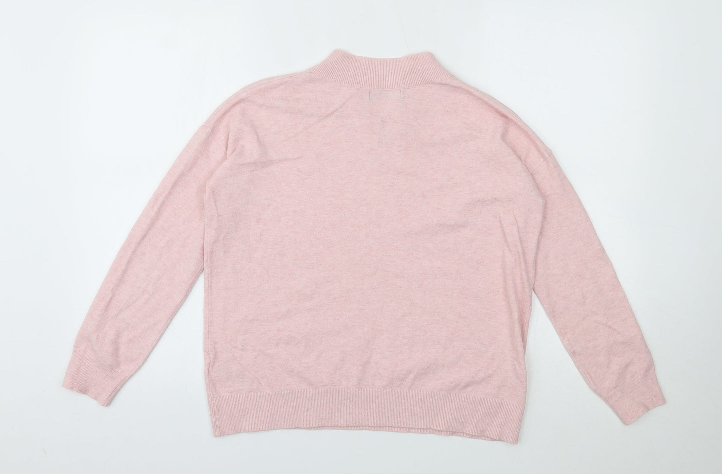 M&S Womens Pink   Pullover Jumper Size S