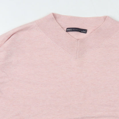 Marks & Spencer Womens Pink   Pullover Jumper Size S