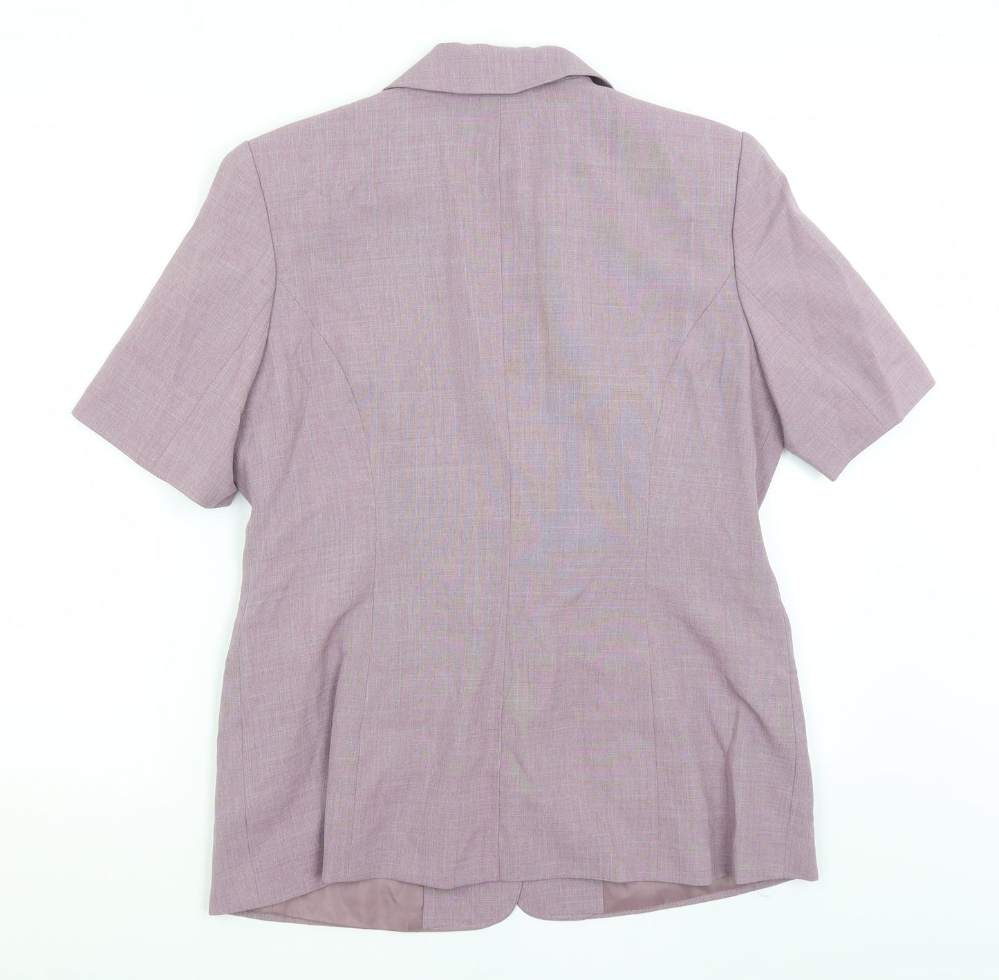 Portafina Womens Purple   Jacket Blazer Size 14