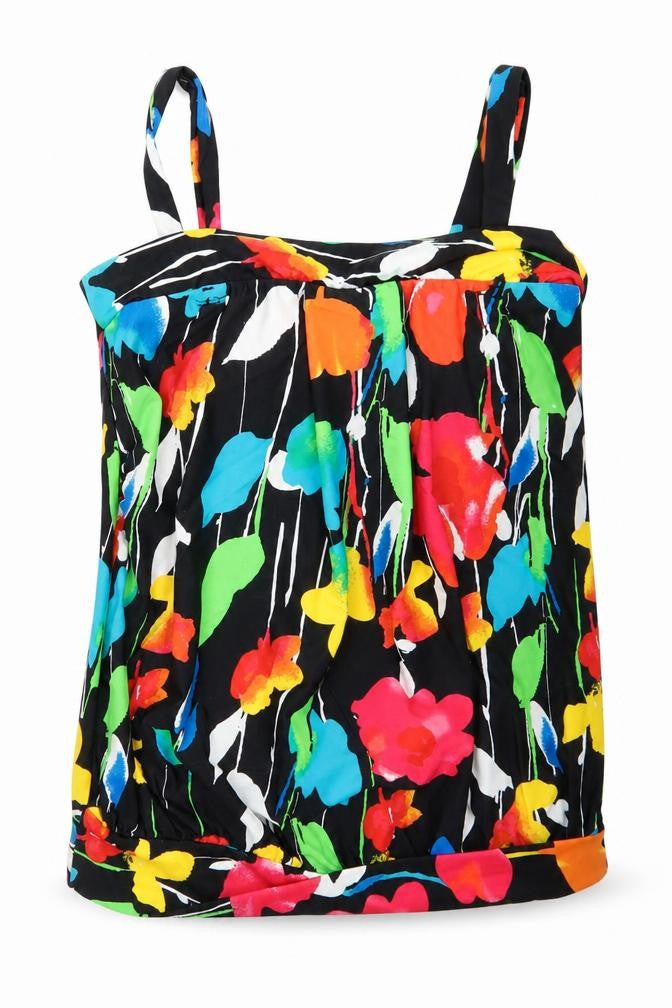M&Co Womens Black   Basic Tank Size 8