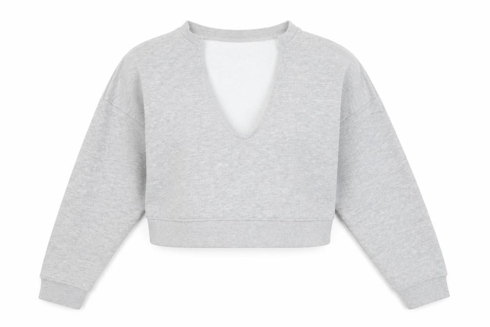 Missguided Womens Grey   Pullover Jumper Size 8