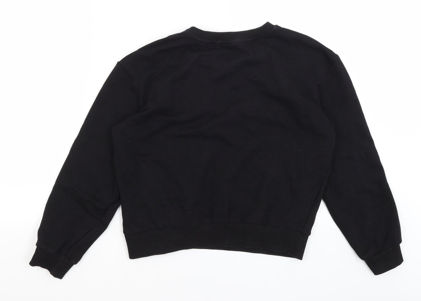 Daphnea Womens Black   Pullover Jumper Size S