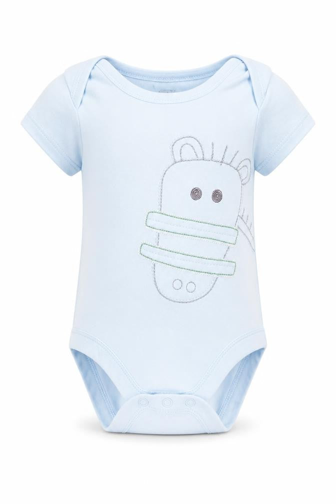 Marks & Spencer Baby Blue   Romper One-Piece Size 0-3 Months