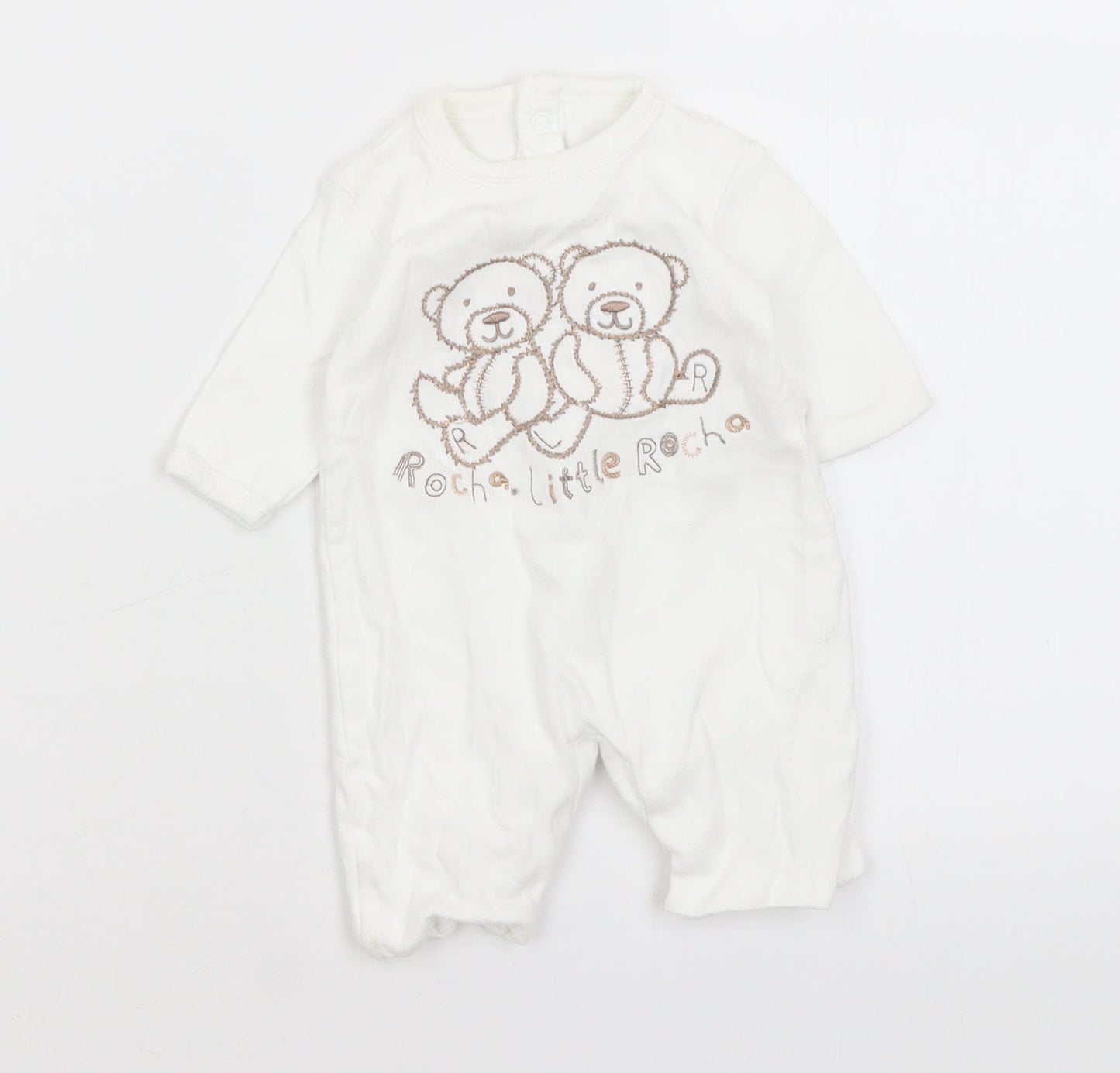 John Rocha Baby White   Romper One-Piece Size Newborn  - Bears
