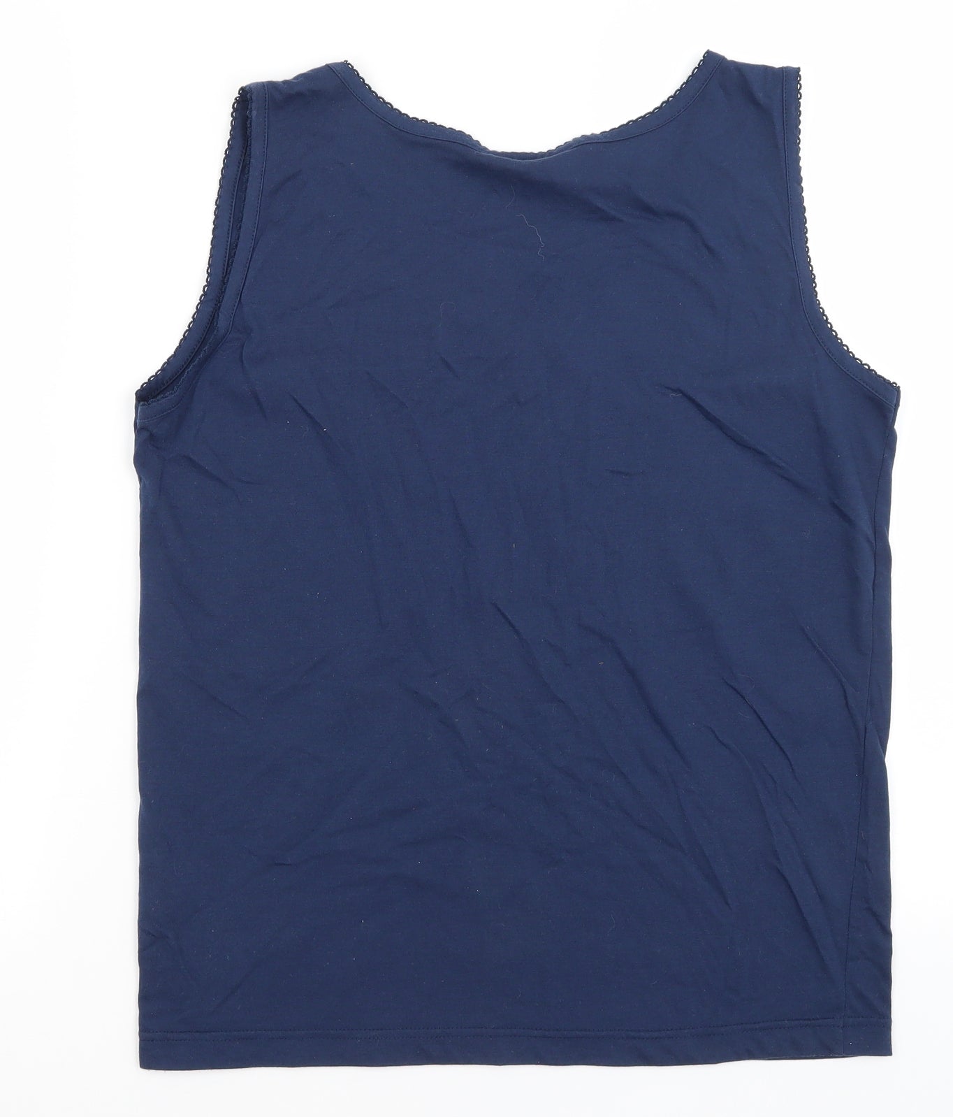 Casual Club Womens Blue   Basic Tank Size L