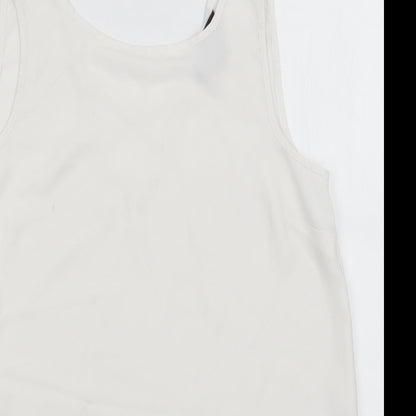 Dorothy Perkins Womens White   Basic Tank Size 8