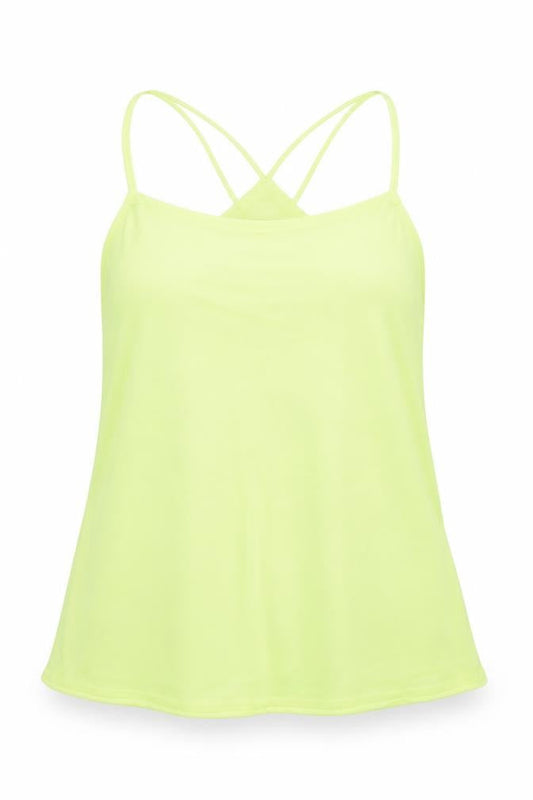 Quiz Womens Yellow   Camisole Tank Size 10