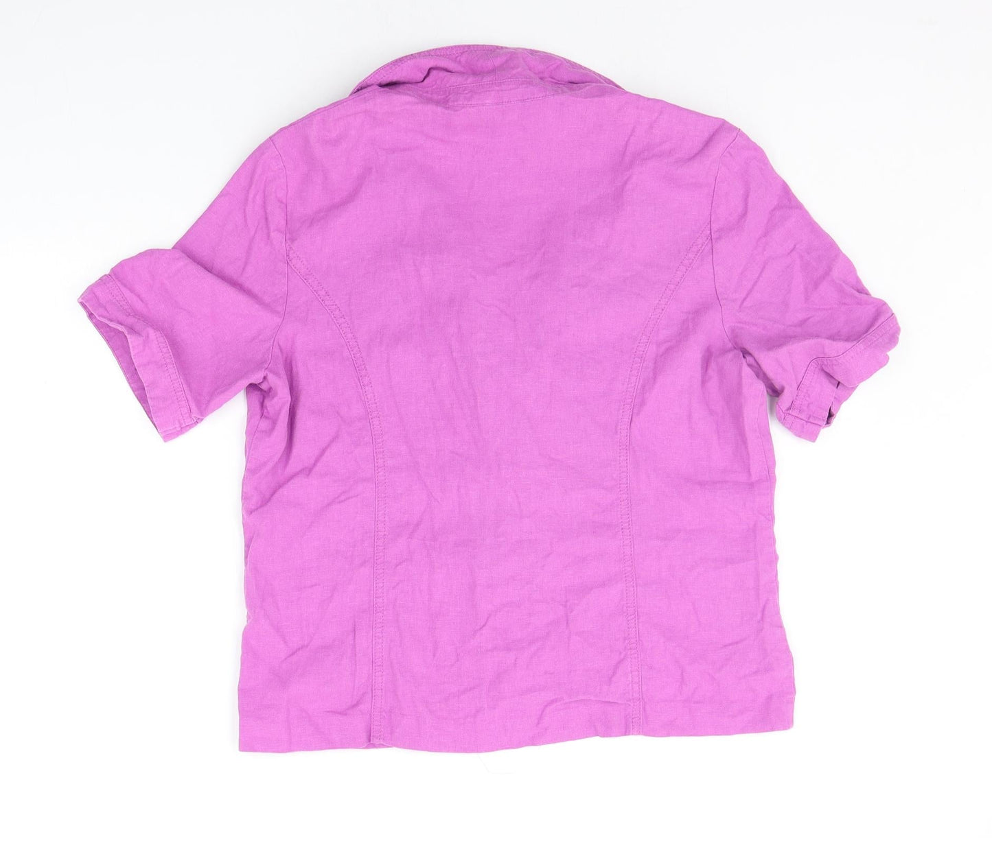 EWM Womens Purple   Jacket Blazer Size 16