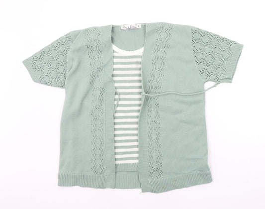 Pure & natural Womens Green   Pullover Jumper Size M