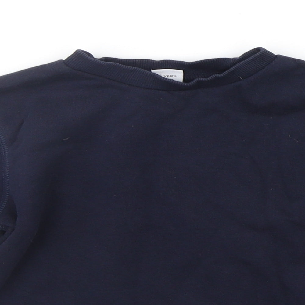 TU Boys Blue   Pullover Jumper Size 3 Years