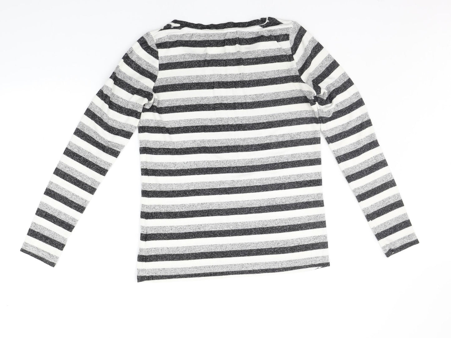 Moutain Warehouse Womens Grey Striped  Pullover Jumper Size 6