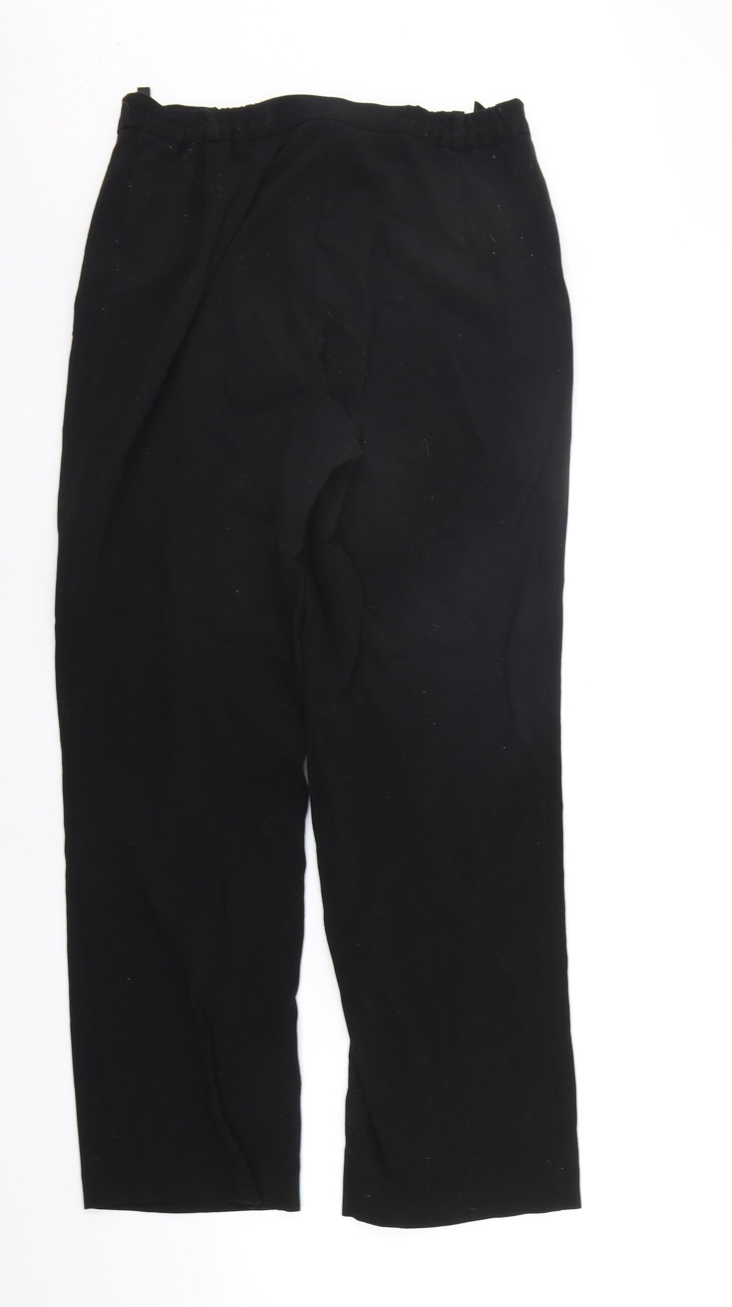 BHS Womens Black   Sweatpants Trousers Size 12 L26 in