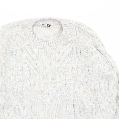 Pep&Co Womens Grey   Pullover Jumper Size M