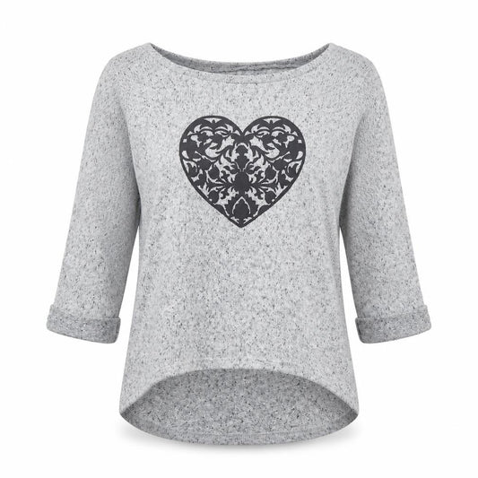 New Look Womens Grey   Basic T-Shirt Size 6