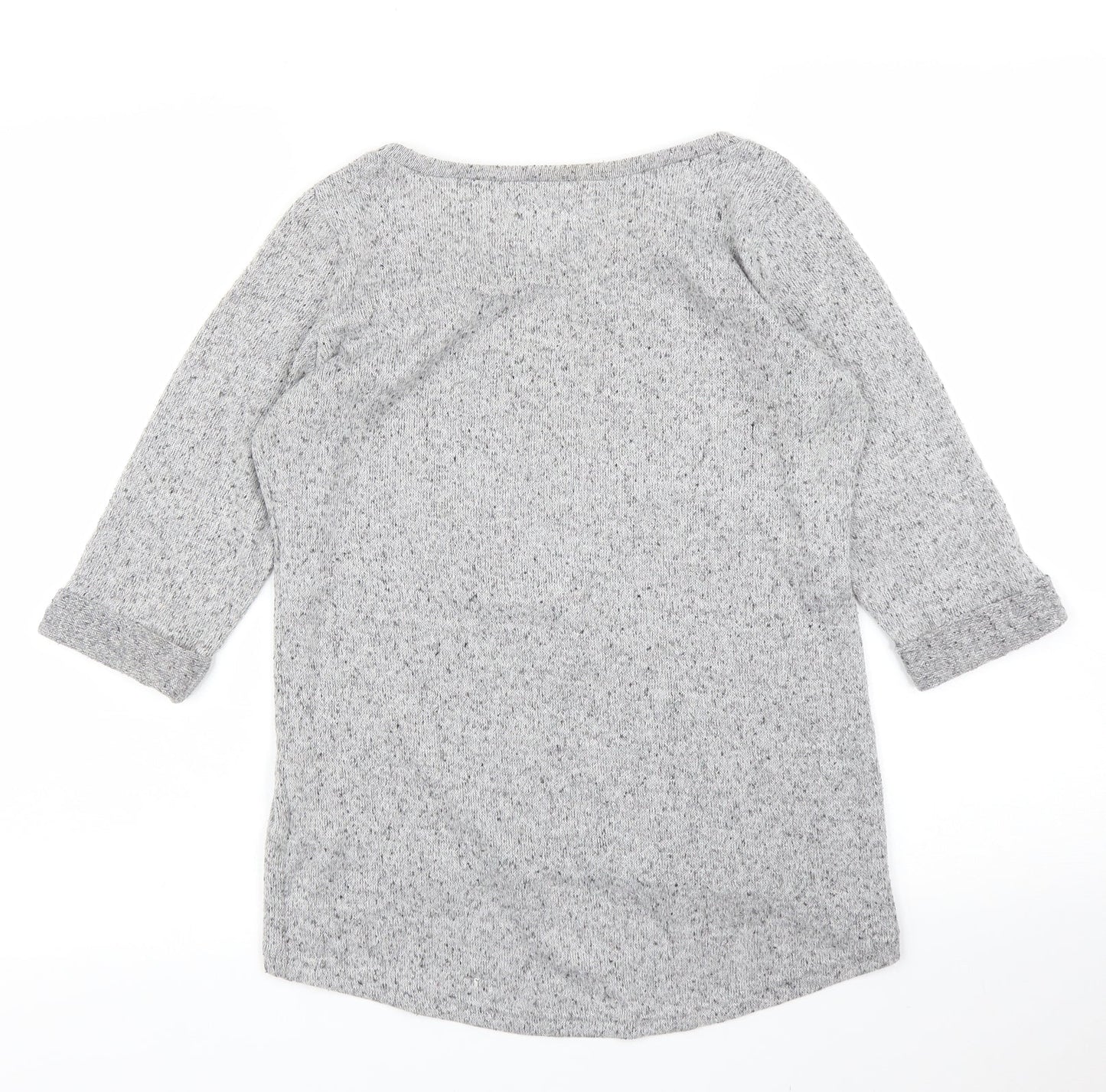 New Look Womens Grey   Basic T-Shirt Size 6