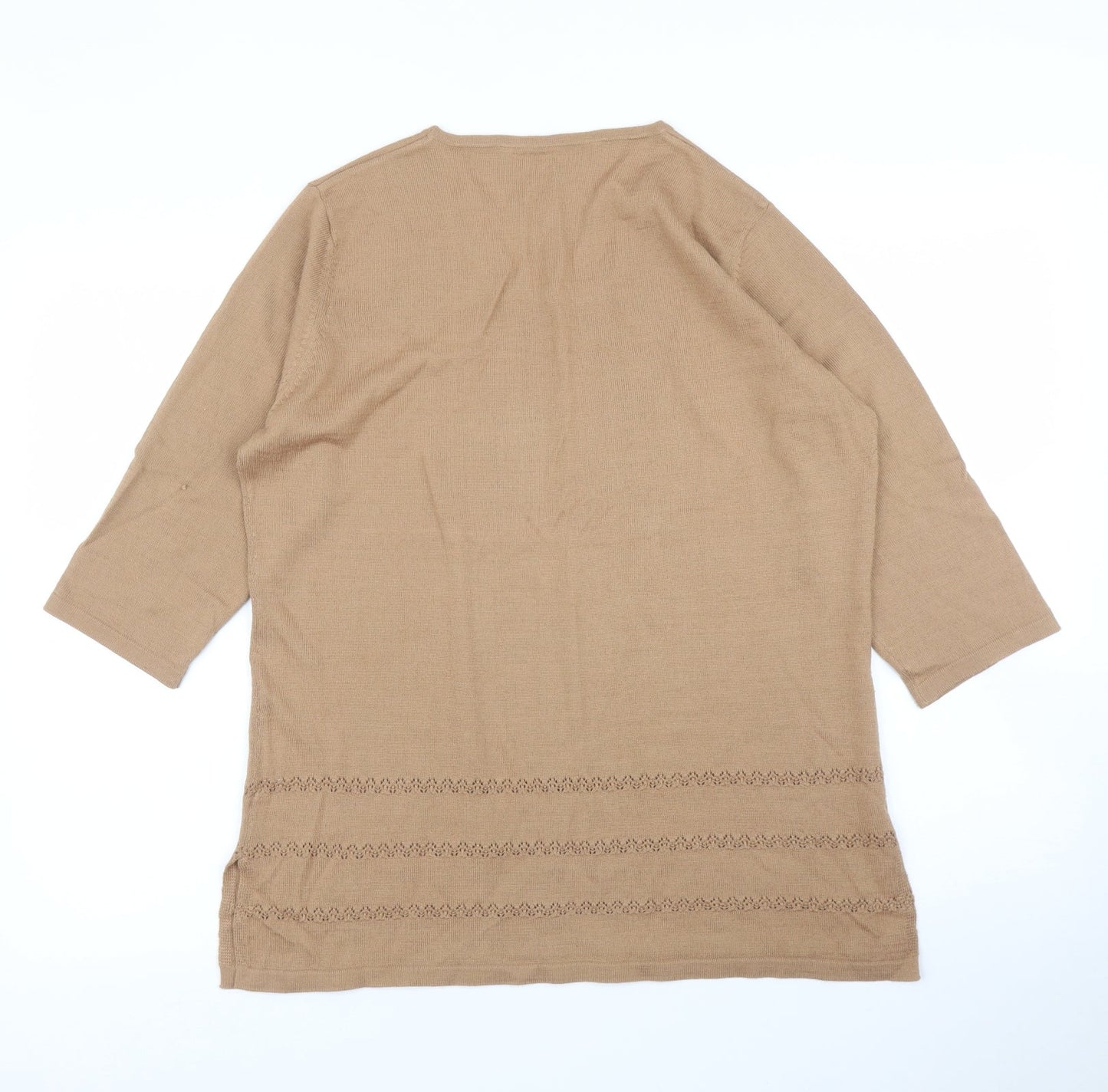 Preworn Womens Brown   Pullover Jumper Size XL
