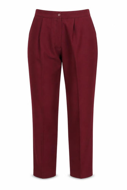Queen Eleanor Womens Purple   Trousers  Size 10 L25 in