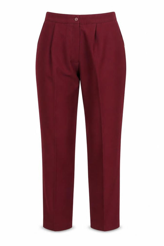 Queen Eleanor Womens Purple   Trousers  Size 10 L25 in