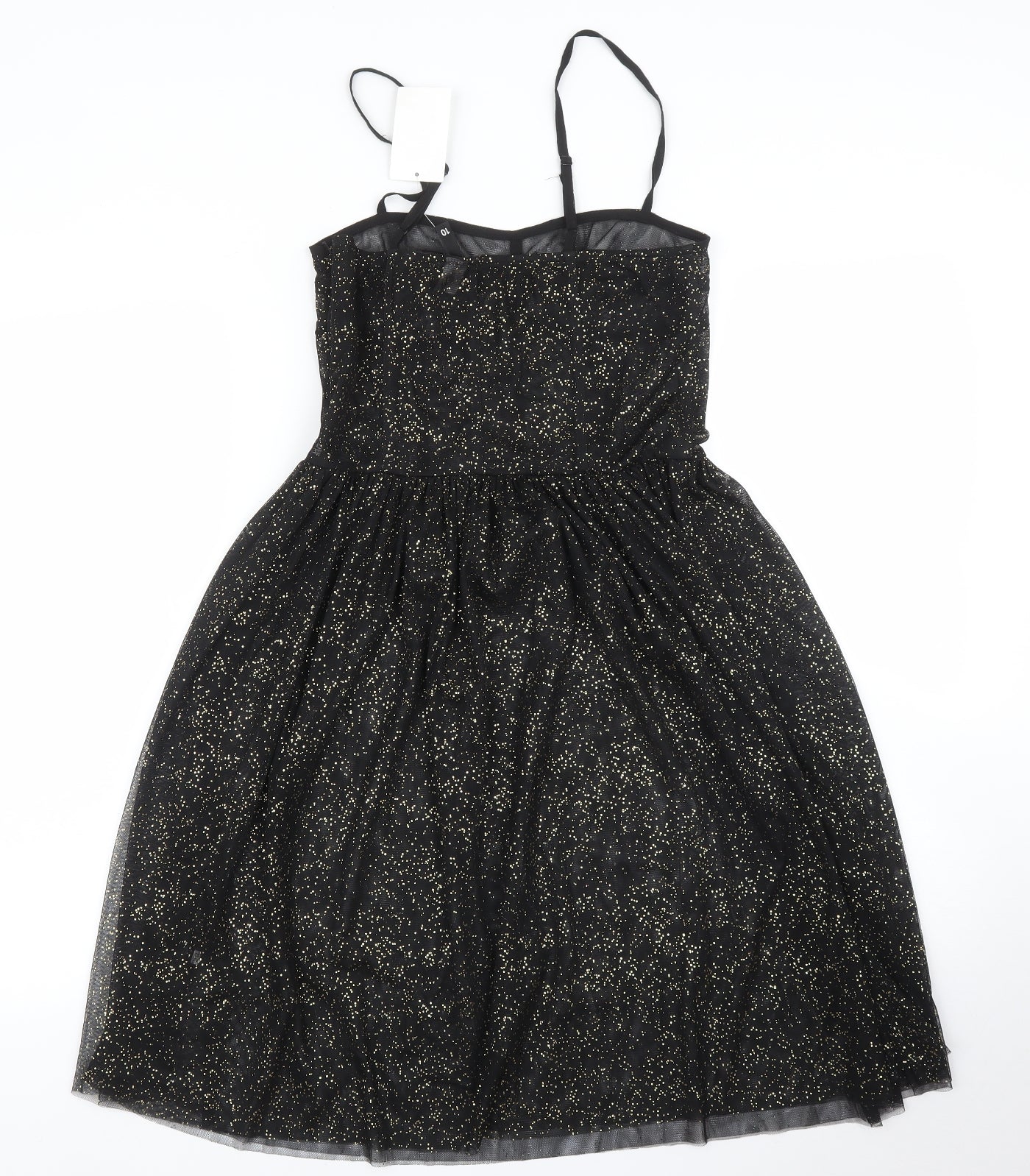 H&M Womens Black   A-Line  Size 10