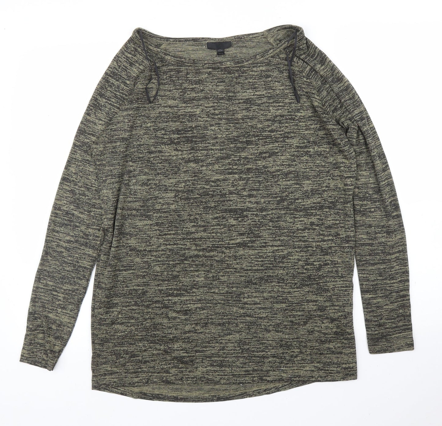 Topshop Womens Green   Basic Blouse Size 8