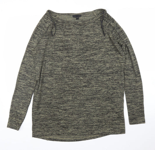Topshop Womens Green   Basic Blouse Size 8