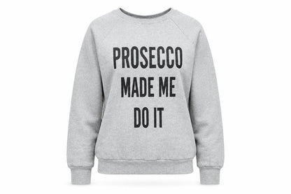In the Style Womens Grey   Pullover Sweatshirt Size M  - Prosecco