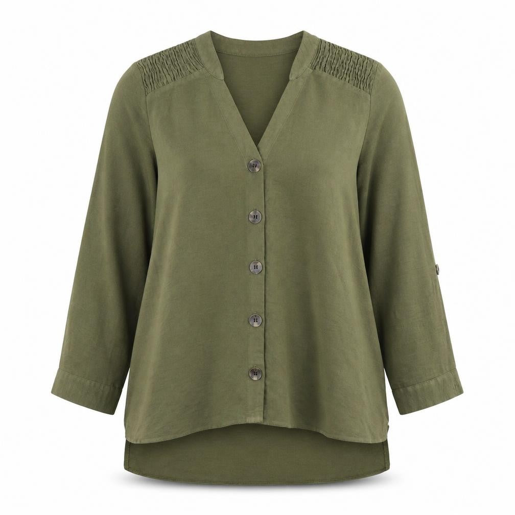 Matalan Womens Green   Basic Button-Up Size 12