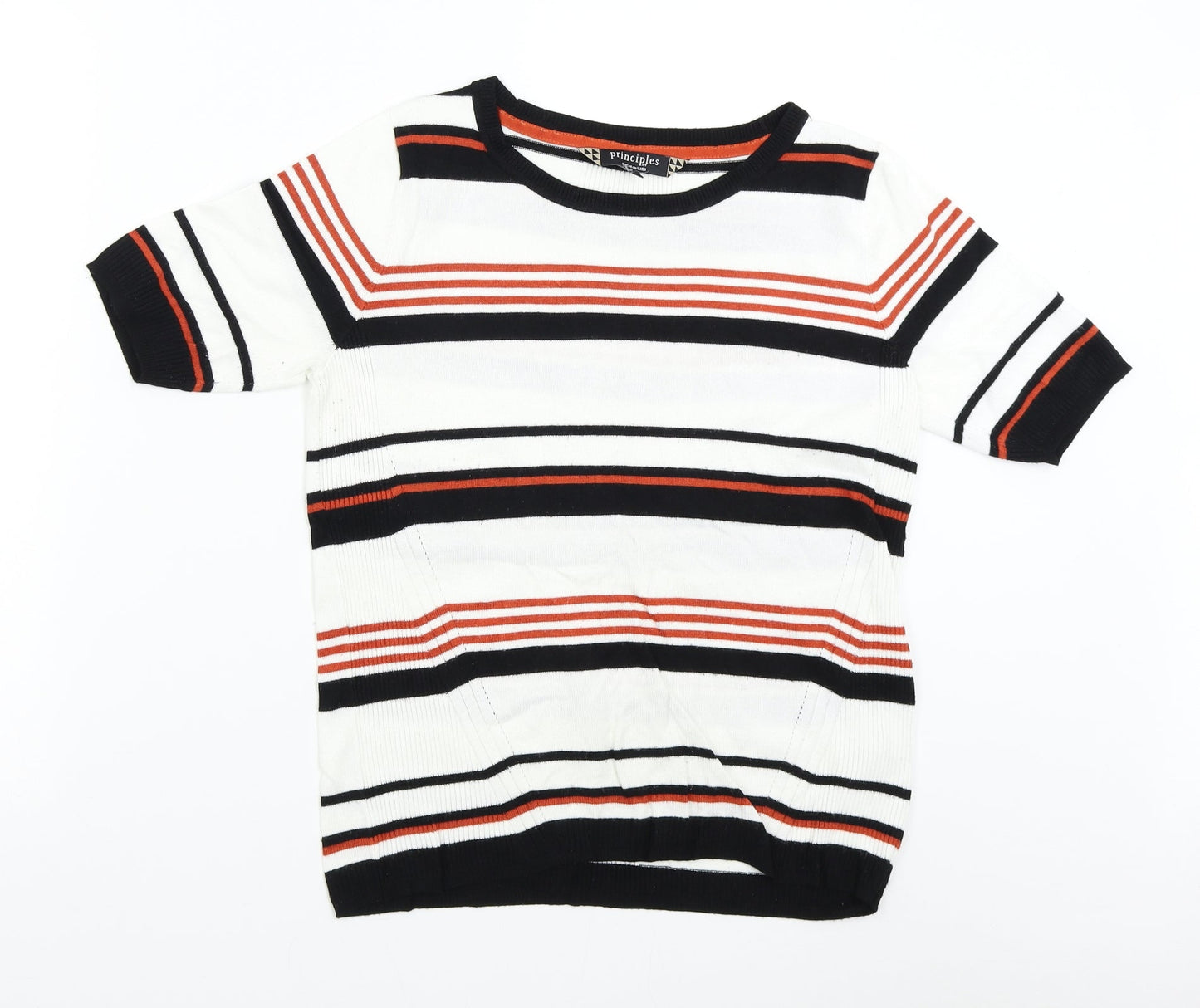Debenhams Womens Multicoloured Striped Knit Pullover Jumper Size 14